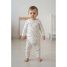 Aden Kids Raporlu Kumaş Desenli Çocuk Pijama Takımı