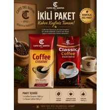 Caffe Del Santos Klasik Kahve +Süt Tozu (Beyazlatıcı)