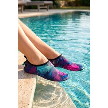 Remsa Kaydırmaz Tabanlı Deniz ve Havuz Patik 03 Fuşya