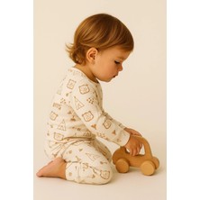 Aden Kids %100 Pamuk Çocuk Alt Üst Pijama Takımı