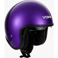 Yohe 880 Retro Motor Kaskı (Ece-22.06)