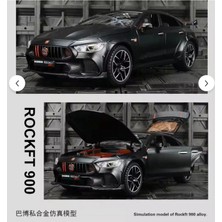 Hobbiez World 1/24 Ölçekli Brabus Rocket 900 Pres Döküm Model Araç – Siyah