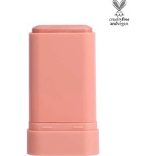 Bys Tinted Serum Stick Blush Baby Pink (Pembe) – Nemlendiricili ve Işıltı Veren Stick Allık