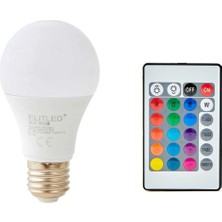 Mikasso Elitled Uzaktan Kumandalı Rgb 9W LED Ampul