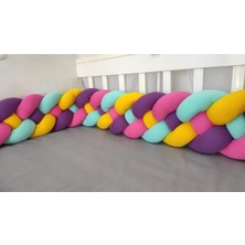 Özgürce 190 cm 4'lü Örgü Koruma Seti, Beşik ve Yatak Güvenliği