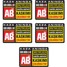 Özengrafik Ab- Kan Grubu Motor Kaskı Etiketi