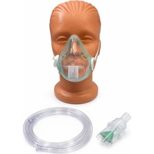 PremiumPort Yetişkin Nebulizatör Yedek Parça Seti: Maske, Hava Borusu ve Kiti
