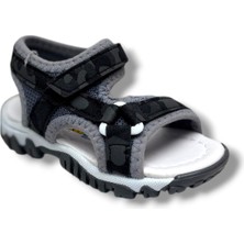Arzen Bebe 226-26 Cırtlı Kamuflaj Desenli Anatomik Erkek Çocuk Sandalet 22-25