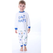 Aden Kids 0-4 Yaş Özel Karikatür Baskılı Bebek ve Çocuk Pijama Seti - Geniş Yaka & Özel Beden Seçenekleri