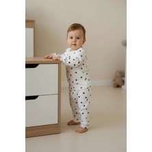 Aden Kids Raporlu Kumaş Desenli Çocuk Pijama Takımı