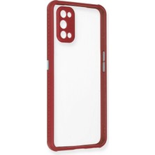 Realme 7 Pro Kılıf Miami Şeffaf - Fuşya