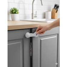 Özgürce Yapışkanlı Çok Amaçlı Bebek Güvenlik Kilidi, Delmeden Takım, Güvenli Kullanım