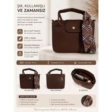 Kahverengi El & Omuz Çantası