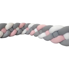 Özgürce Örgü Korumalık 4'lü 500 Cm, Montessori Yatak 90X190 Için Ideal