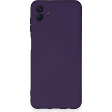 Galaxy A04 Kılıf Nano Içi Kadife - Mor