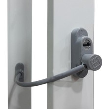 Özgürce Çelik Halatlı Pvc Pencere Emniyet Kilidi, Güvenli ve Dayanıklı Tasarım