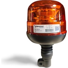 Demmon DM-900A LED Çakar Lamba 12V 24V Boru Tipi Kelebek Bağlantılı Tepe Ikaz Lambası