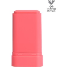 Bys Tinted Serum Stick Blush Vibrant Rose (Gül Kurusu) – Nemlendirici, Doğal Görünümlü Stick Allık