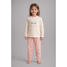 Aden Kids %100 Pamuk Çocuk Uzun Kollu Ince Pijama Takımı