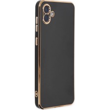 Galaxy A04 Kılıf Volet - Siyah