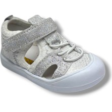 Arzen Bebe 232-26 Anatomik Simli Cırtlı Kız Çocuk Sandalet 19-23