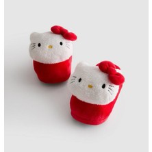 My Balli Store Kırmızı Hello Kitty Peluş Terlik 38-39 Numara