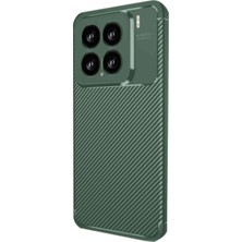 Mi 15 Kılıf Auto Fus Karbon Kapak - Koyu Yeşil