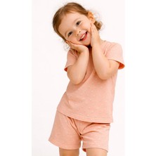 Aden Kids Kız Çokcuk Yazlık Alt Üst Kısa Kollu Pijama Takımı