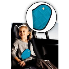Özgürce Mavi Çocuk Oto Emniyet Kemeri Tutucu ve Düzenleyici Seti