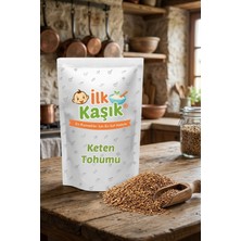 İlk Kaşık Keten Tohumu 100G Katkısız Doğal Lif Kaynağı