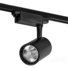 Mikasso 30 Watt Siyah Kasa Günışığı(Sarı) LED Ray Spot Armatür