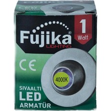 Mikasso 1W 220V 3000K Sıva Altı LED Spot