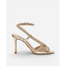 Steve Madden Reynolds Gold Kadın Sarı Topuklu Sandalet Reynolds Gold