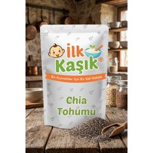 İlk Kaşık Chia Tohumu 100G Katkısız Yüksek Lifli Omega 3 Kaynağı Doğal Süper Besin