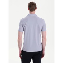 Discovery Expedition D6SM-TST3792 Gri Erkek Polo T-Shirt