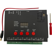 Hazar Led Pixel LED Kontrol Cihazı T-8000 Ttl 5-24 Volt
