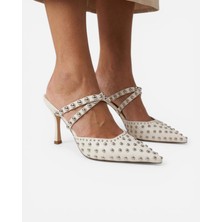 Steve Madden Brecker Ivory Kadın Beyaz Topuklu Ayakkabı Brecker Ivory