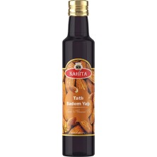 Nahita Tatlı Badem Yağı - %100 Doğal Soğuk Sıkım - 250 ml