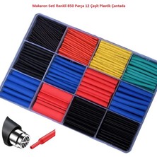 Makaron Seti Renkli 850 Parça 12 Çeşit Plastik Çantada
