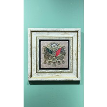Detay Decor Osmanlı Devlet Arması Doğal Taş Tablo