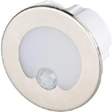 Mikasso 1,5 Watt Satin Kasa Gün Işığı Geçmeli Kasaya Uygun Sensörlü Koridor Armatür Ct 5174