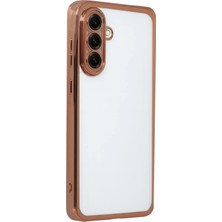 Sylar Samsung Galaxy A17 5g  Lensli Silikon - Çöl Titanyum