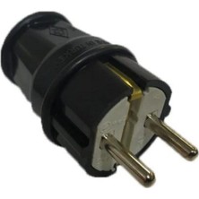 Mikasso Nead Kauçuk 1X16 A Topraklı Fiş Eko (4000)-2 Adet