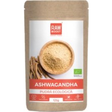 Rawboost Withania Somnifera (Hint Ginsengi) Tozu Bio Smart Food, 125 G