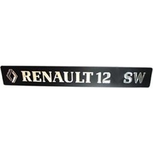 ERMAK Yazı "RENAULT12SW" Renault R12 Sw  (1 Ad )