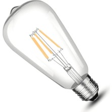 Mikasso Cata LED Ampul Rustik CT-4353 Beyaz Işık 6400K