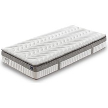 Cennet Yatak Aura Tek Kişilik Yatak 90 x 190 cm Antibakteriyel Paket Yay Yapı ile Vücut Destekleyici