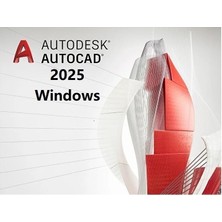 Autodesk Autocad 2025 (Pc) Bireysel Kullanıcı 3 Yıl Lisans Dijital Ürün Hızlı Aktivasyon