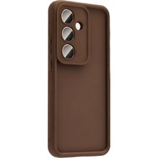 Sylar Samsung Galaxy A37 5g Viera Silikon - Kahverengi