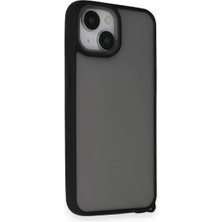 Sylar Mey Ithalat®   iPhone 14 Kılıf Elegant Kapak - Siyah